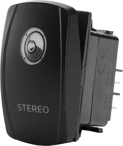 Stereo Accessory Switch Pro Series Backlit