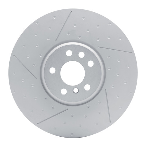 DFC 20-25 BMW M440iX Left Front Hi-Carbon Alloy Geomet Coated Rotor - Dimpled and Slotted