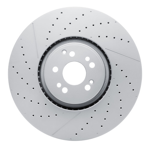 DFC 21-25 Mercedes-Benz S63 AMG E Performance Front Drilled GeoSPEC Coated Rotor and Slotted