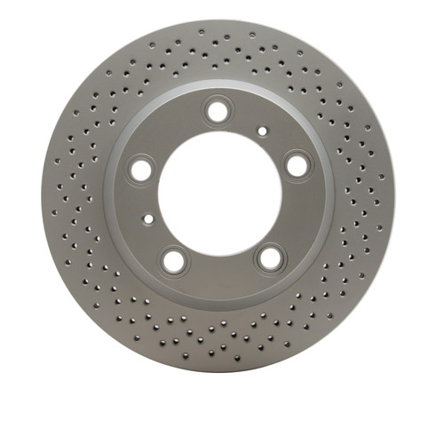 DFC 05-23 Porsche 718 Cayman Rear Drilled GeoSPEC Coated Rotor