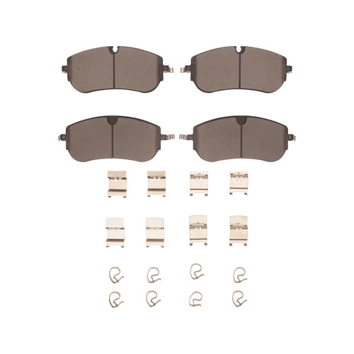 DFC 22-25 Land Rover Discovery Sport Front 5000 Advanced Low Metallic Brake Pads and Hardware Kit