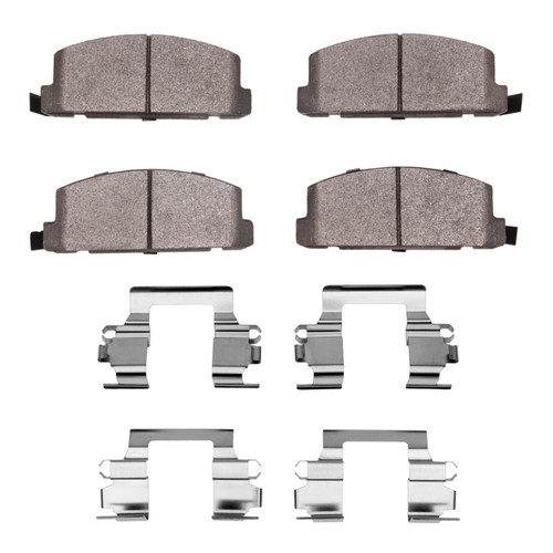 R1 86-86 Isuzu Trooper Front Semi Met Pads & Hardware Kit