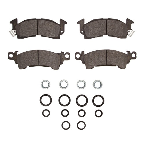 R1 76-78 Buick Electra Rear Semi Met Pads & Hardware Kit