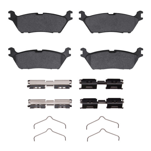 R1 21-25 Ford F-150 RWD Rear Ceramic Pads & Hardware Kit