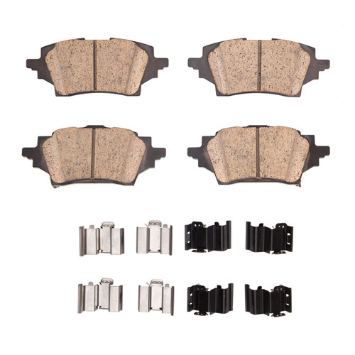 R1 18-22 Toyota C-HR Rear Ceramic Pads & Hardware Kit