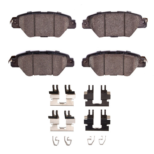 R1 16-23 Mazda CX-9 Rear Ceramic Pads & Hardware Kit