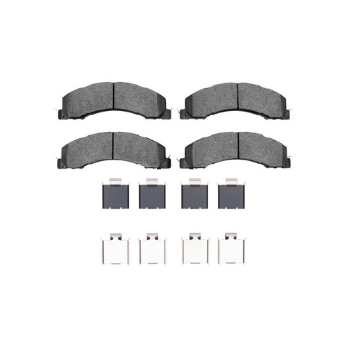 R1 08-25 Dodge Ram 4500 Front/Rear Ceramic Pads & Hardware Kit