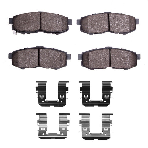 R1 04-06 Mazda MPV Rear Ceramic Pads & Hardware Kit