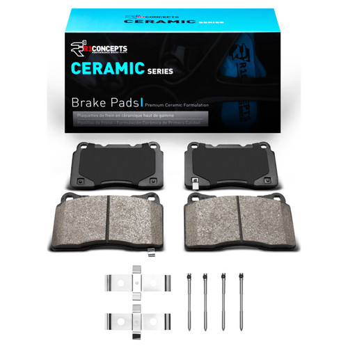 R1 05-06 Ford GT Front Ceramic Pads & Hardware Kit