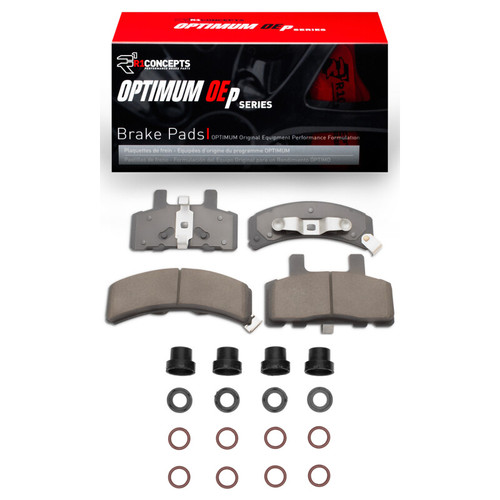 R1 88-02 Cadillac Escalade Front Optimum OE Pads & Hardware Kit