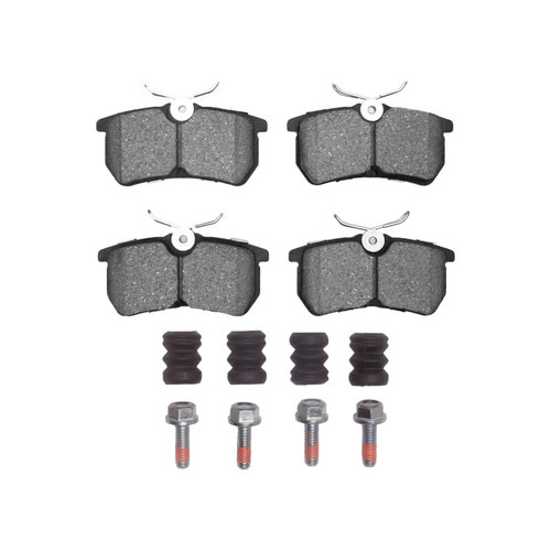R1 01-19 Ford Focus Rear Ceramic Pads & Hardware Kit