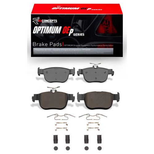 R1 22-25 Audi A3 Quattro Rear Optimum OE Pads & Hardware Kit