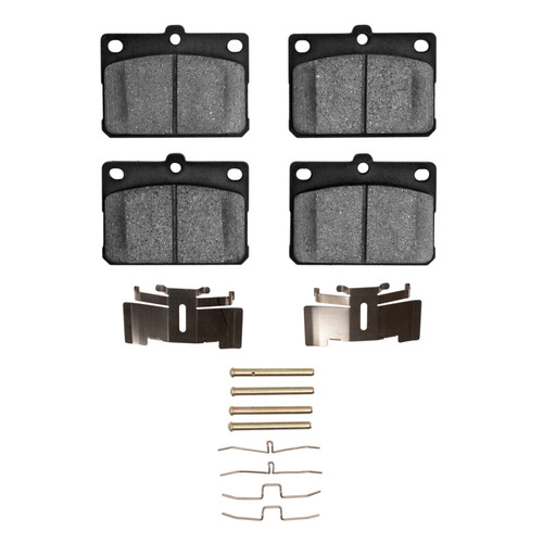 R1 74-87 Dodge Colt Front Ceramic Pads & Hardware Kit