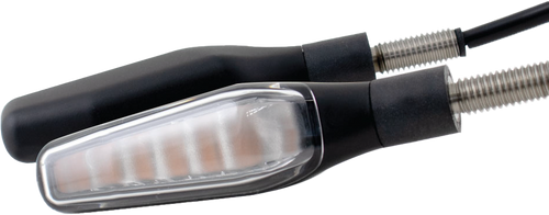 Gw-04 Led Turn Signals Sequential Matte Black Pair