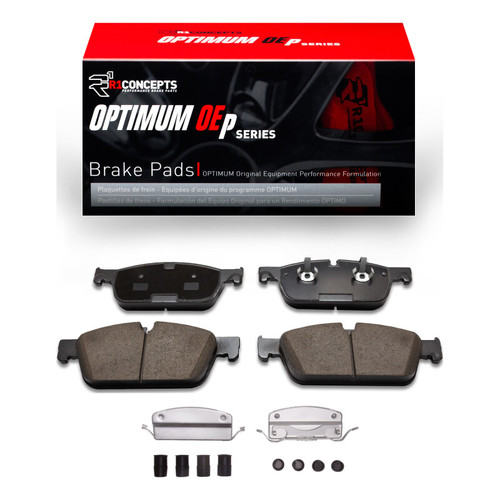 R1 12-14 Mercedes-Benz ML550 Front Optimum OE Pads & Hardware Kit