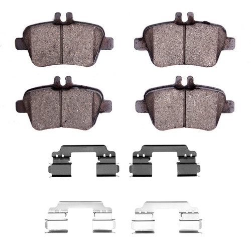 DFC 14-19 Mercedes-Benz GLA250 (Mexico) Rear 5000 Advanced Low Metallic Brake Pads and Hardware Kit