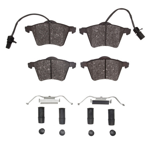 R1 01-03 Volkswagen EuroVan Front Semi Met Pads & Hardware Kit