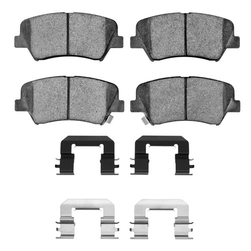 R1 12-16 Hyundai Elantra GT Front Ceramic Brake Pads & Hardware Kit