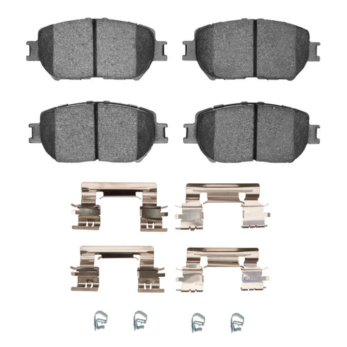 R1 06-15 Lexus GS300 Front Ceramic Brake Pads & Hardware Kit