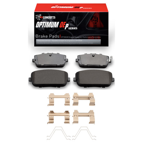 R1 06-25 Fiat 124 Spider Rear Optimum OE Pads & Hardware Kit