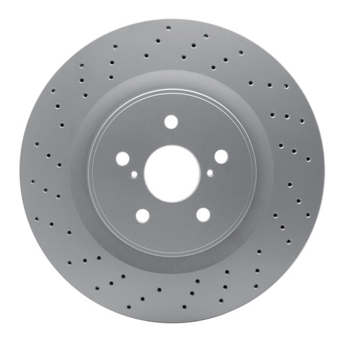 DFC 08-14 Lexus IS F Front Drilled GeoSPEC Coated Rotor