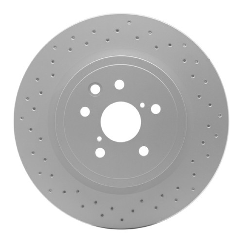 DFC 08-14 Lexus IS F Rear Drilled GeoSPEC Coated Rotor
