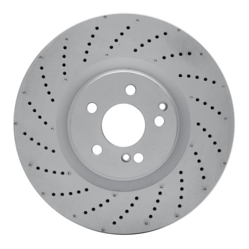 DFC 08-21 Mercedes-Benz C63 AMG Front Drilled GeoSPEC Coated Rotor