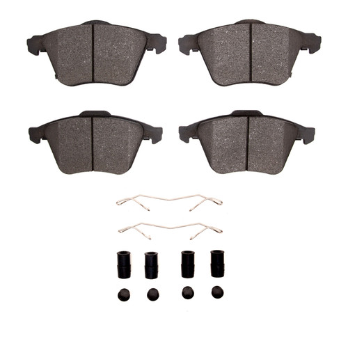 DFC 06-07 Mazda 6 Front 5000 Advanced Low Metallic Brake Pads and Hardware Kit