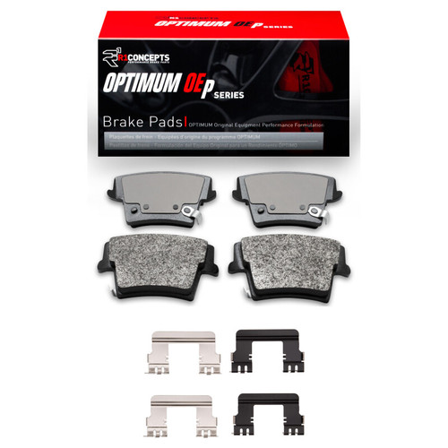 R1 06-14 Dodge Magnum Rear Optimum OE Pads & Hardware Kit