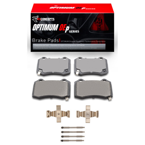R1 12-17 Jeep Grand Cherokee Rear Optimum OE Pads & Hardware Kit