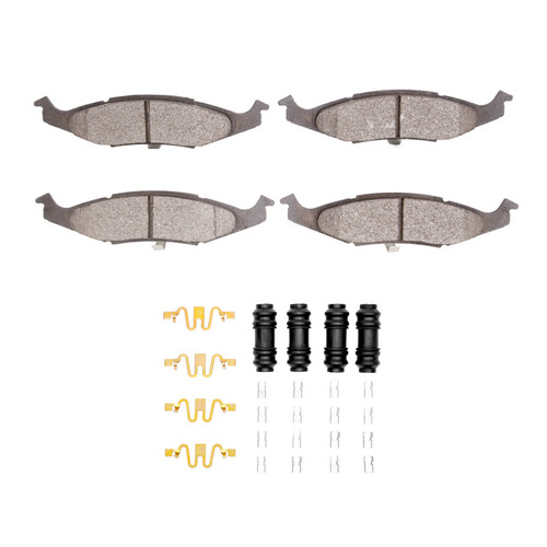 R1 95-96 Dodge Neon (USA/Canada) Front Semi Met Pads & Hardware Kit