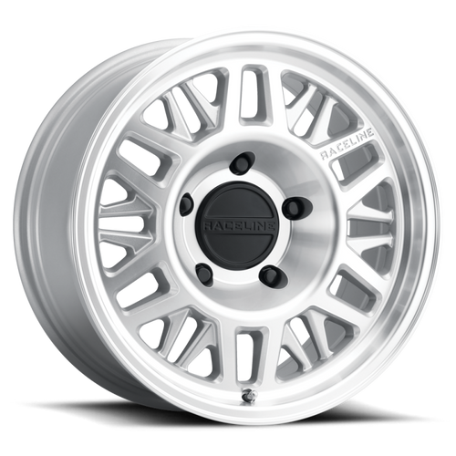 Raceline 451MC Ryno 18x9in / 5x127 BP / 0mm Offset / 78.1mm Bore - Machined CC Wheel