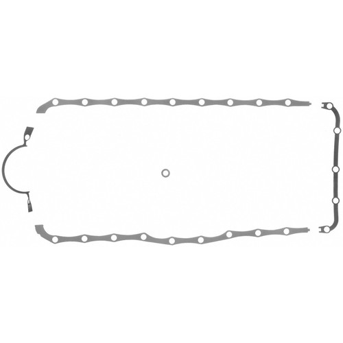 Fel-Pro 1820 Engine Oil Pan Gasket Set Rubber-coated fiber