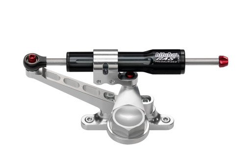 Bitubo KITT Steering Damper Kit For Over Tank Mounting With Black Shock Absorber