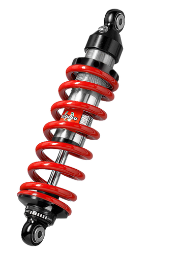 Bitubo XZE0 Monoshocks Adjustable: Spring Preload, Rebound, Red Spring