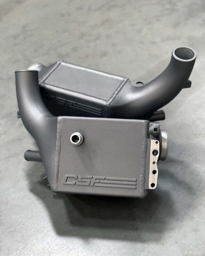 CSF 2014+ BMW X5M (F95) / X6M (F96) / XM (G09) Charge-Air-Cooler - Heat Dispersion Thermal Grey