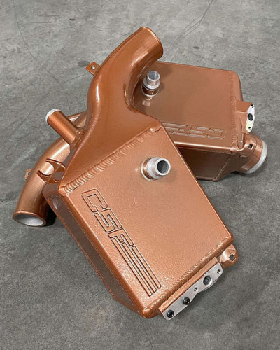CSF 2014+ BMW X5M (F95) / X6M (F96) / XM (G09) Charge-Air-Cooler - Vintage Rose Gold