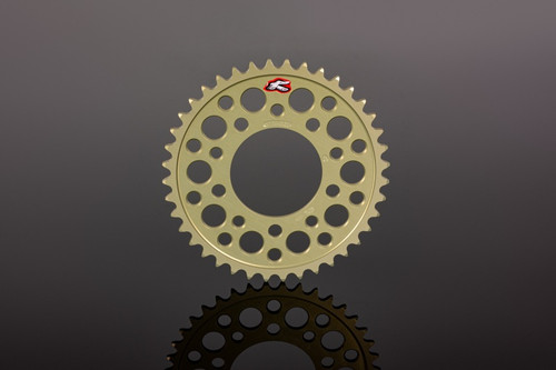 Renthal 19+ BMW S1000R/19-23 S1000RR/ 20+ S1000XR Rear Hard Anodized Sprocket - 520-45P Teeth