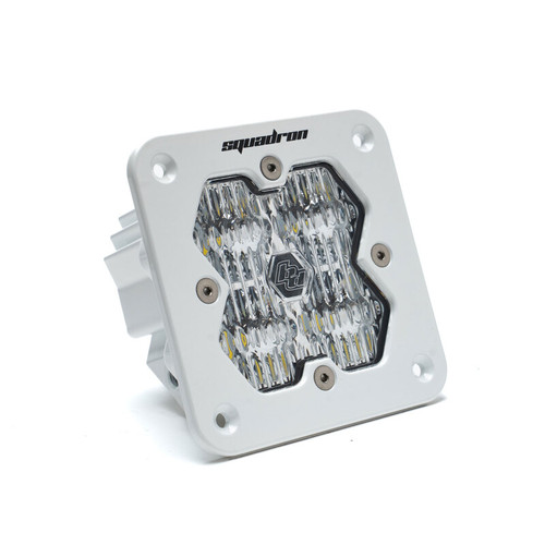 Baja Designs Squadron 2.0 Sport LED Wide Cornering (Flush Mount) - White Housing