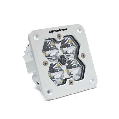 Baja Designs Squadron 2.0 Sport LED Spot (Flush Mount) - White Housing