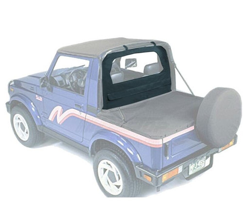 Bestop 95-98 Tracker/Sidekick Windjammer (Black Denim)