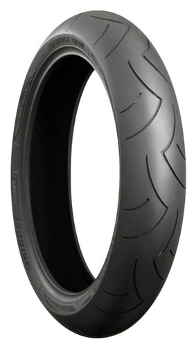 Bridgestone Battlax BT01F Radial Tire - 120/70ZR17 M/C 58W TL
