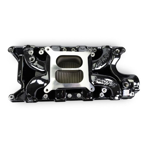 Edelbrock RPM Air-Gap Intake Manifold for Small-Block Ford - Black Plasma Finish