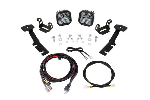 Diode Dynamics 19-25 Toyota RAV4 SS3 LED Ditch Light Kit - Pro White Combo