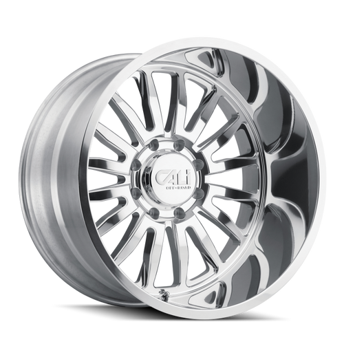 Cali Off-Road 9110 Summit 22x12 / 6x135 BP / -51mm Offset / 87.1mm Hub Polished Wheel