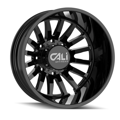 Cali Off-Road 9110D Summit Dually 20x8.25 / 8x165.1 BP / -232mm Offset / 121.3mm Hub Gls Blk Wheel