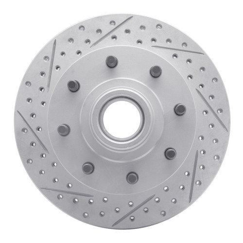R1 92-02 Chevrolet C1500 Suburban Front Left Drilled & Slotted Geo-Carbon Rotor