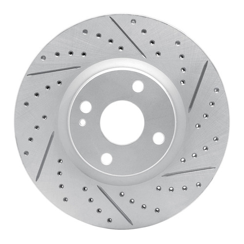 R1 16-25 Mazda MX-5 Miata Front Right Drilled & Slotted Geo-Carbon Rotor