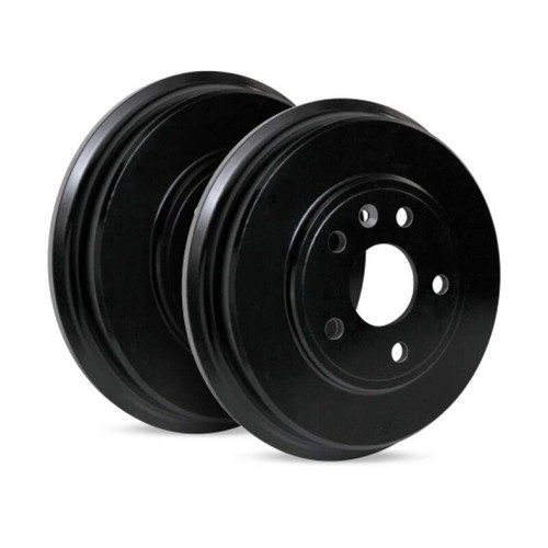 R1 73-02 International/Navistar S1854 Conventional Front Right Drill & Slot Black Brake Rotor
