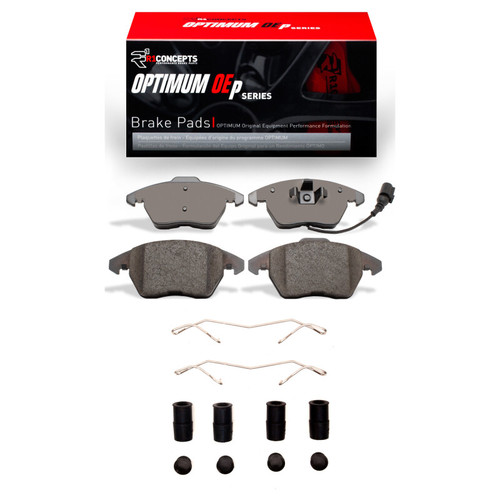 R1 05-18 Audi A1 (Mexico) Front Optimum OE Pads & Hardware Kit